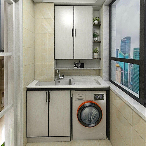 庆云外滩一号金姐阳台柜